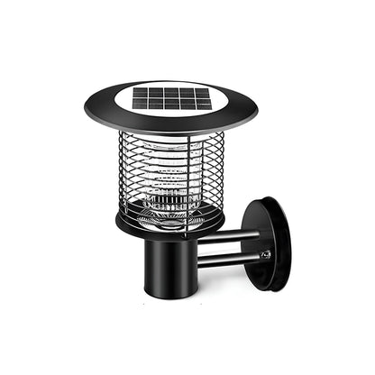 Solar Waterproof LED Outdoor Mosquito Bug Zapper Killer Wall Lights Rechargeable - Flyachilles
