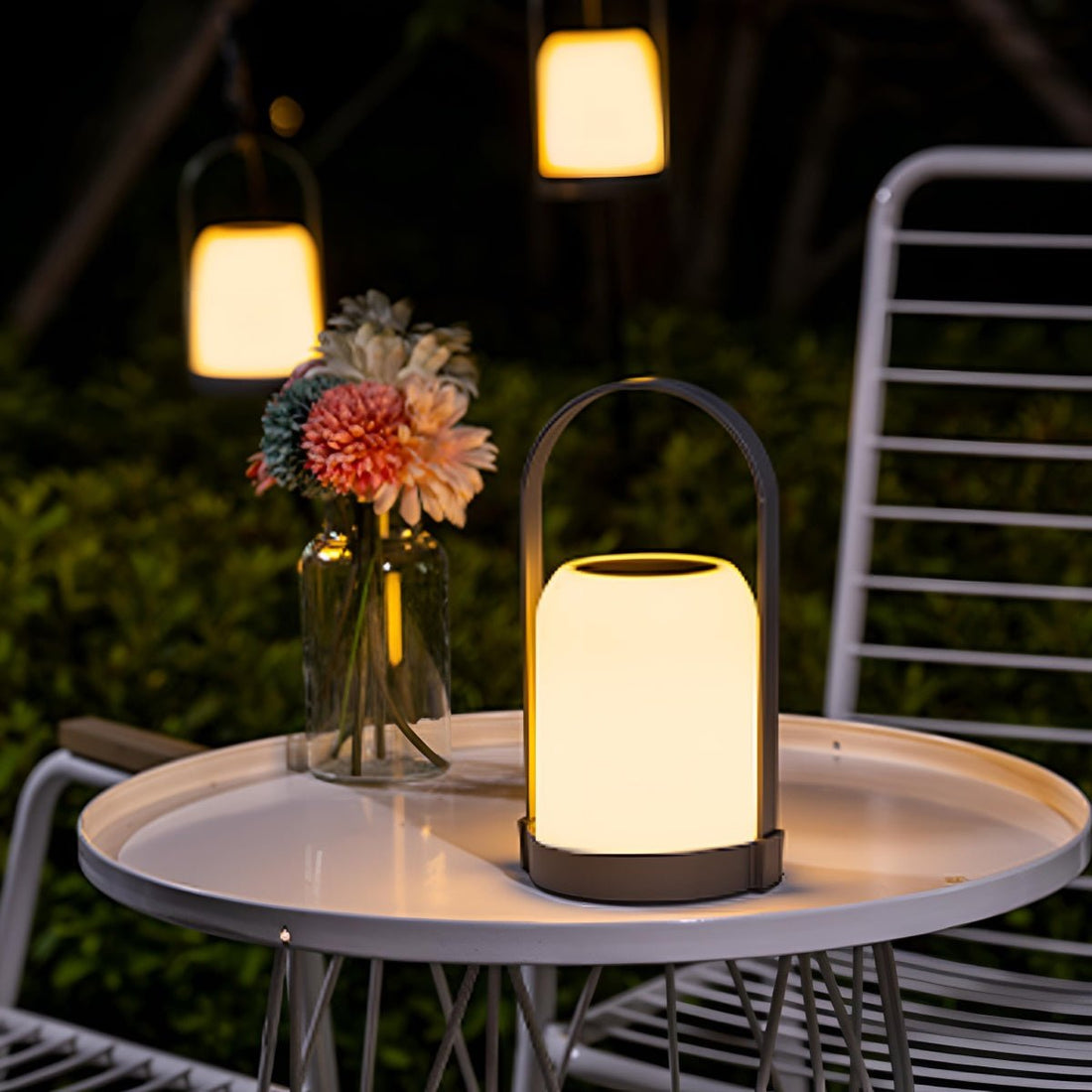 Solar Waterproof LED Outdoor Table Lamp Rechargeable - Flyachilles