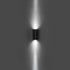 Solar Waterproof Modern Black Up&Down LED Outdoor Wall Washer Spot Lights - Flyachilles