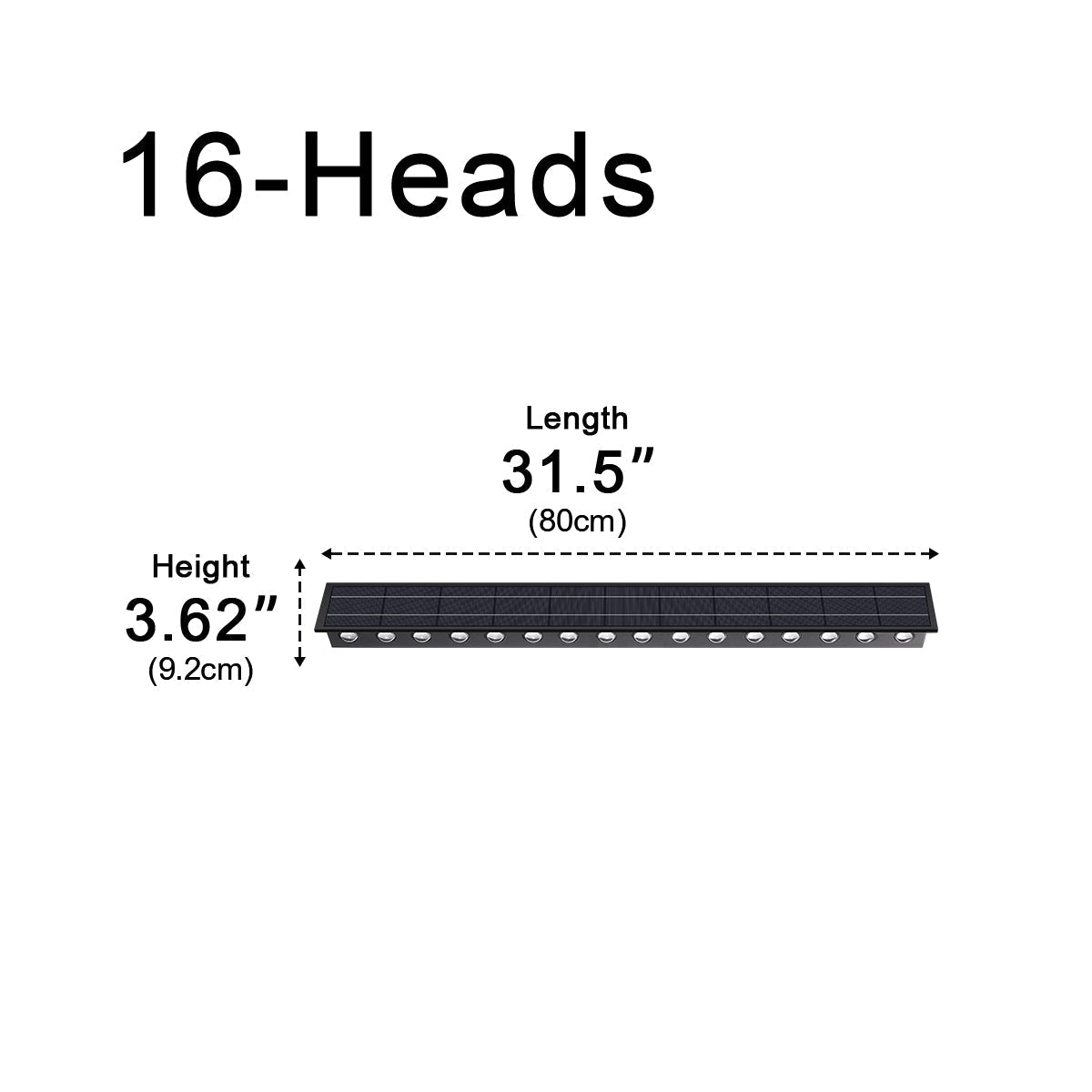 Solar Waterproof Modern Down LED Outdoor Wall Washer Light - Flyachilles