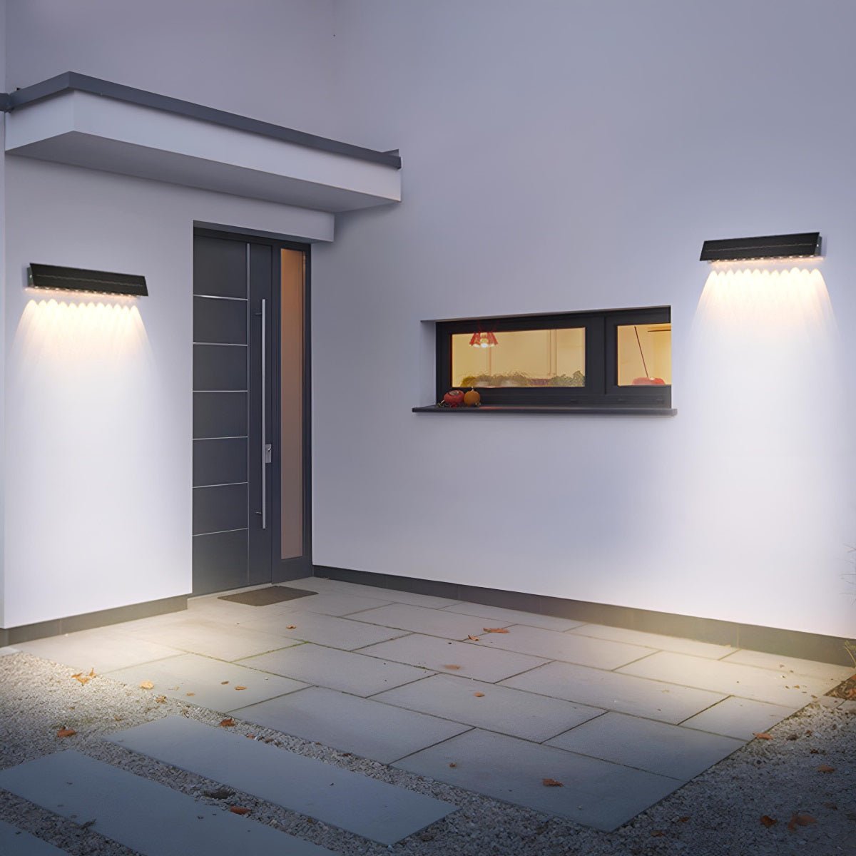 Solar Waterproof Modern Down LED Outdoor Wall Washer Light - Flyachilles
