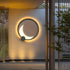 Solar Waterproof Moon LED Round Outdoor Wall Sconces - Flyachilles