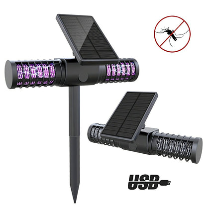 Solar Waterproof Outdoor Bug Zapper - Flyachilles