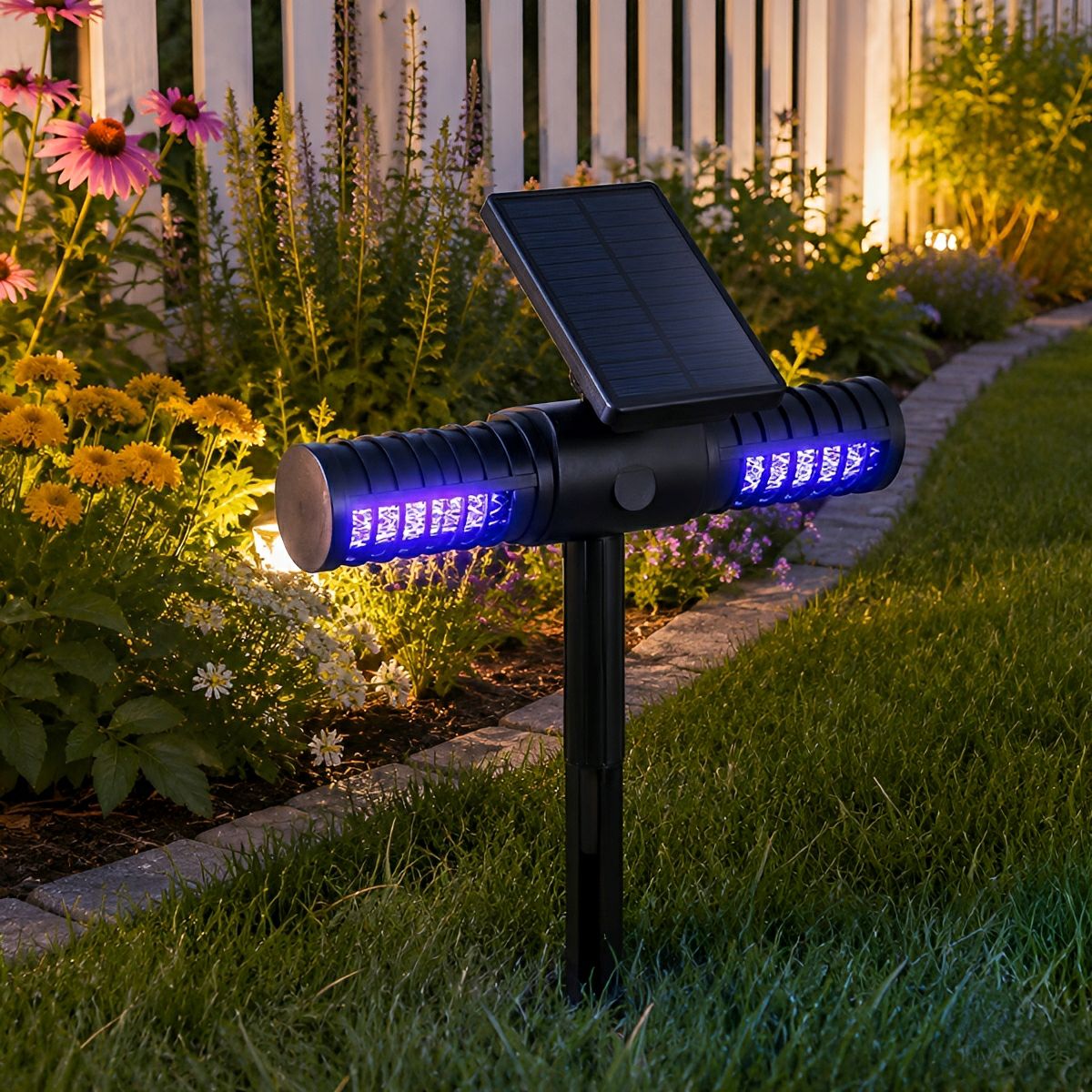 Solar Waterproof Outdoor Bug Zapper - Flyachilles