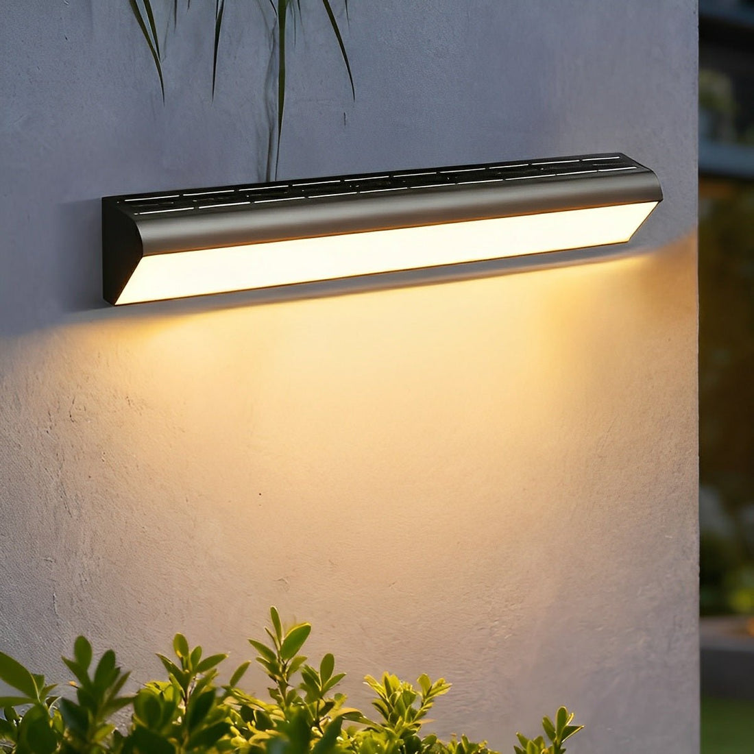 Solar Waterproof Outdoor LED Strip Lights Porch Light Exterior Wall Lights - Flyachilles