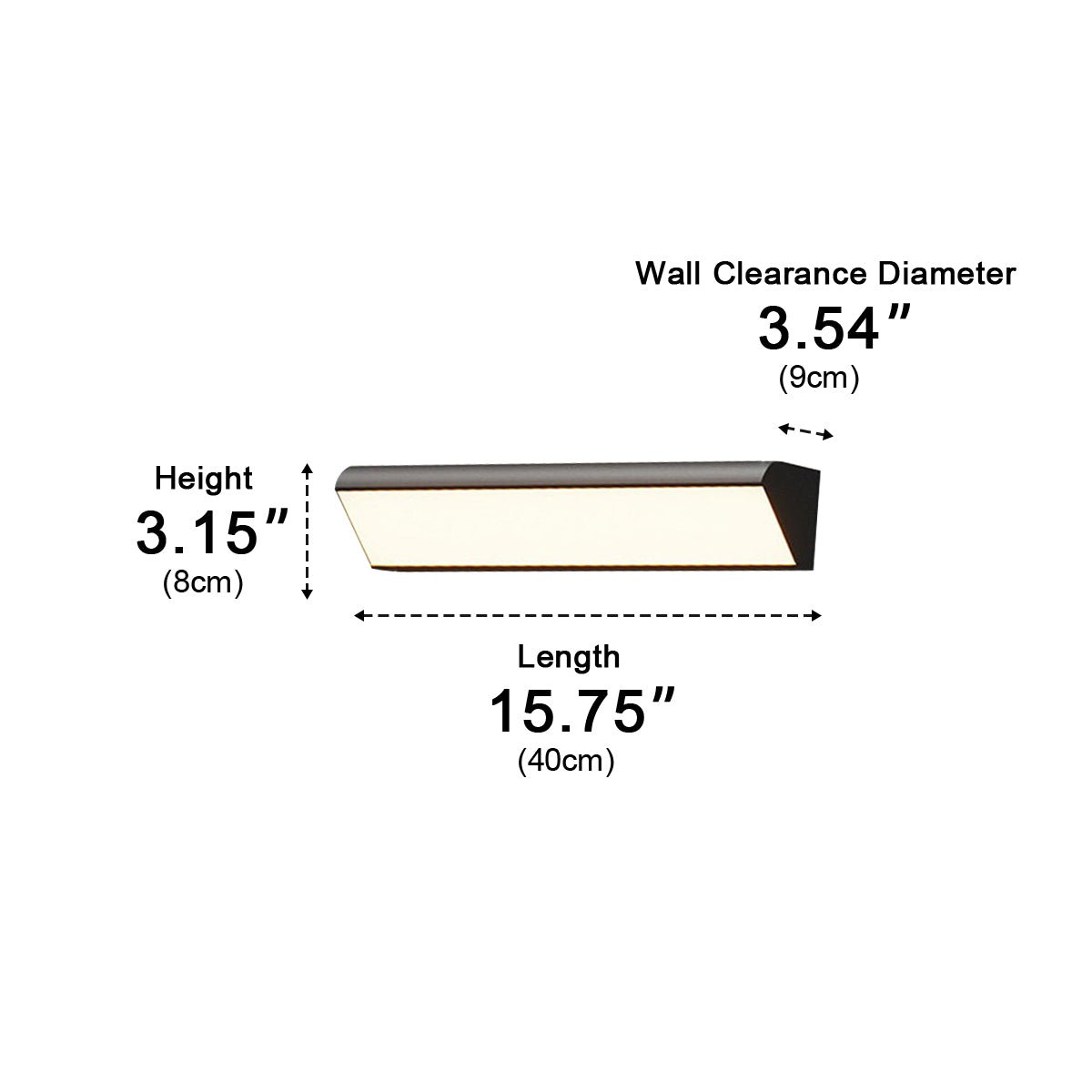 Solar Waterproof Outdoor LED Strip Lights Porch Light Exterior Wall Lights - Flyachilles
