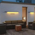 Solar Waterproof Outdoor Long Light Strip LED Exterior Wall Lights - Flyachilles