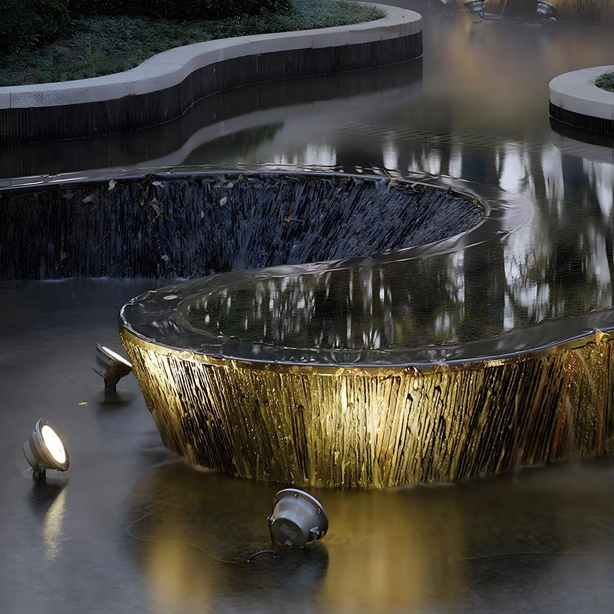 Solar Waterproof Underwater LED Spot Lights – Outdoor Submersible Pool & Fountain Lighting