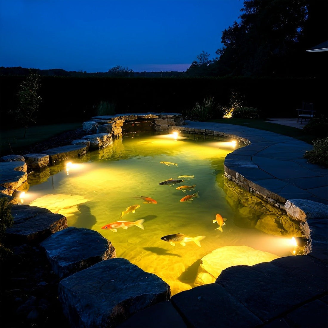 Solar Waterproof Outdoor Submersible Spot Lights Underwater - Flyachilles