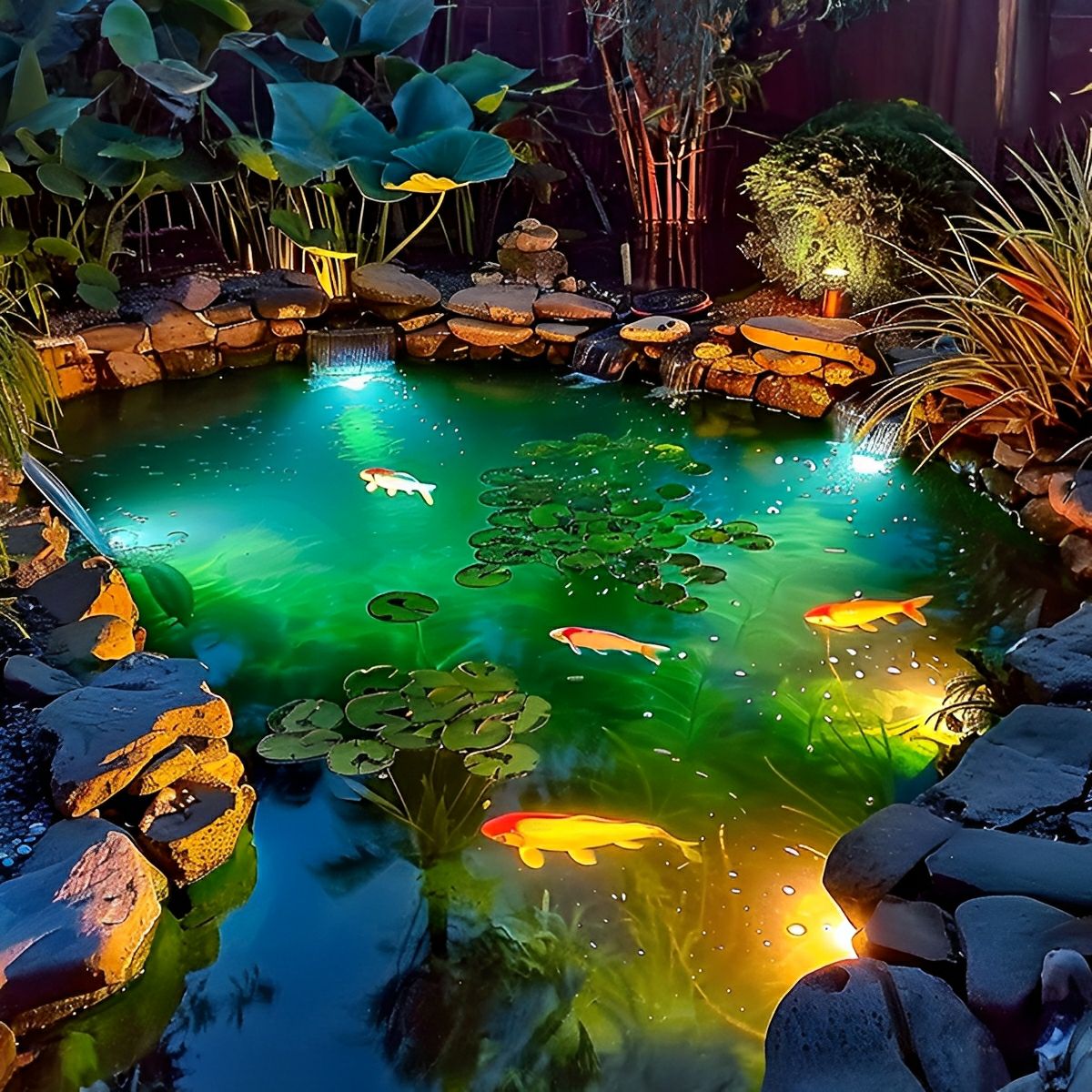 Solar Waterproof Outdoor Submersible Spot Lights Underwater - Flyachilles