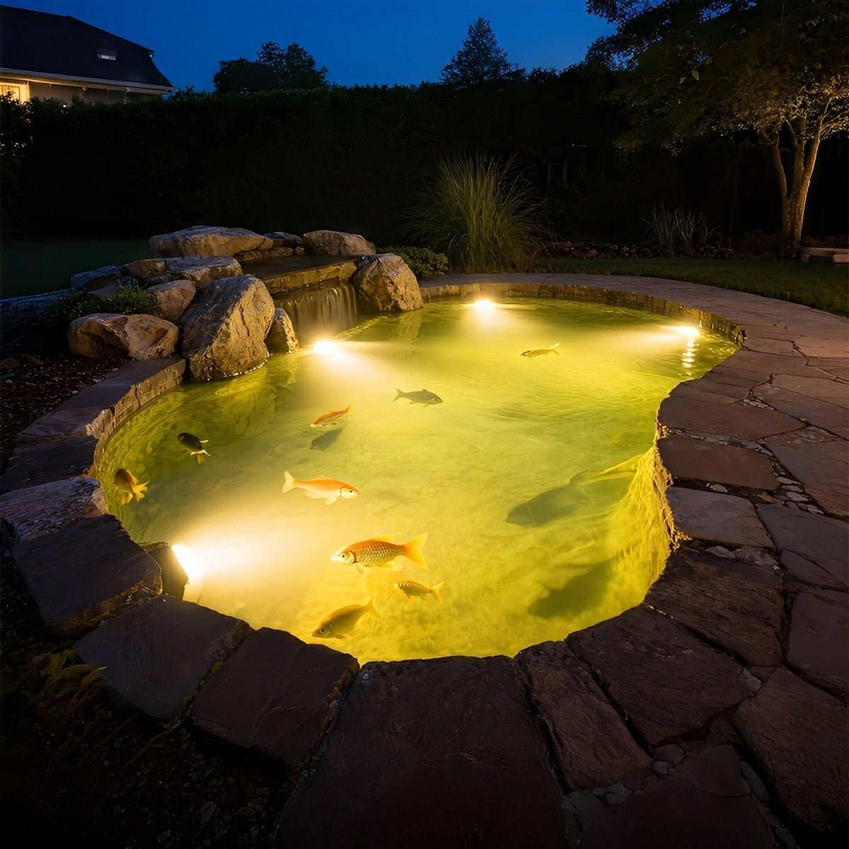 Solar Waterproof Outdoor Submersible Spot Lights Underwater - Flyachilles