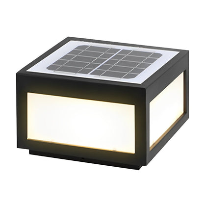 Solar Waterproof Post Cap Aluminum Column Pedestal Light - Flyachilles