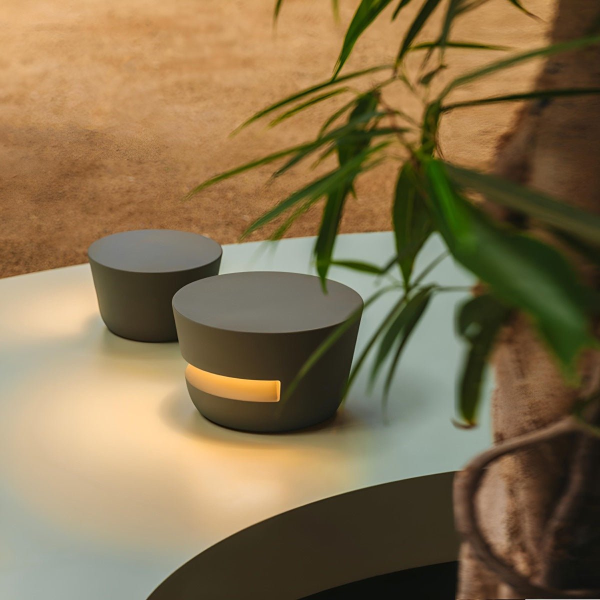 Solar Waterproof Round LED Outdoor Landscape Lighting - Flyachilles