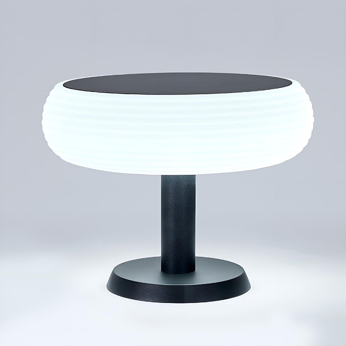 Solar Waterproof Round Removable LED Outdoor Post Lights - Free Installation - Flyachilles