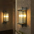 Solar Waterproof Rustic Copper Outdoor LED Porch Wall Lights - Flyachilles