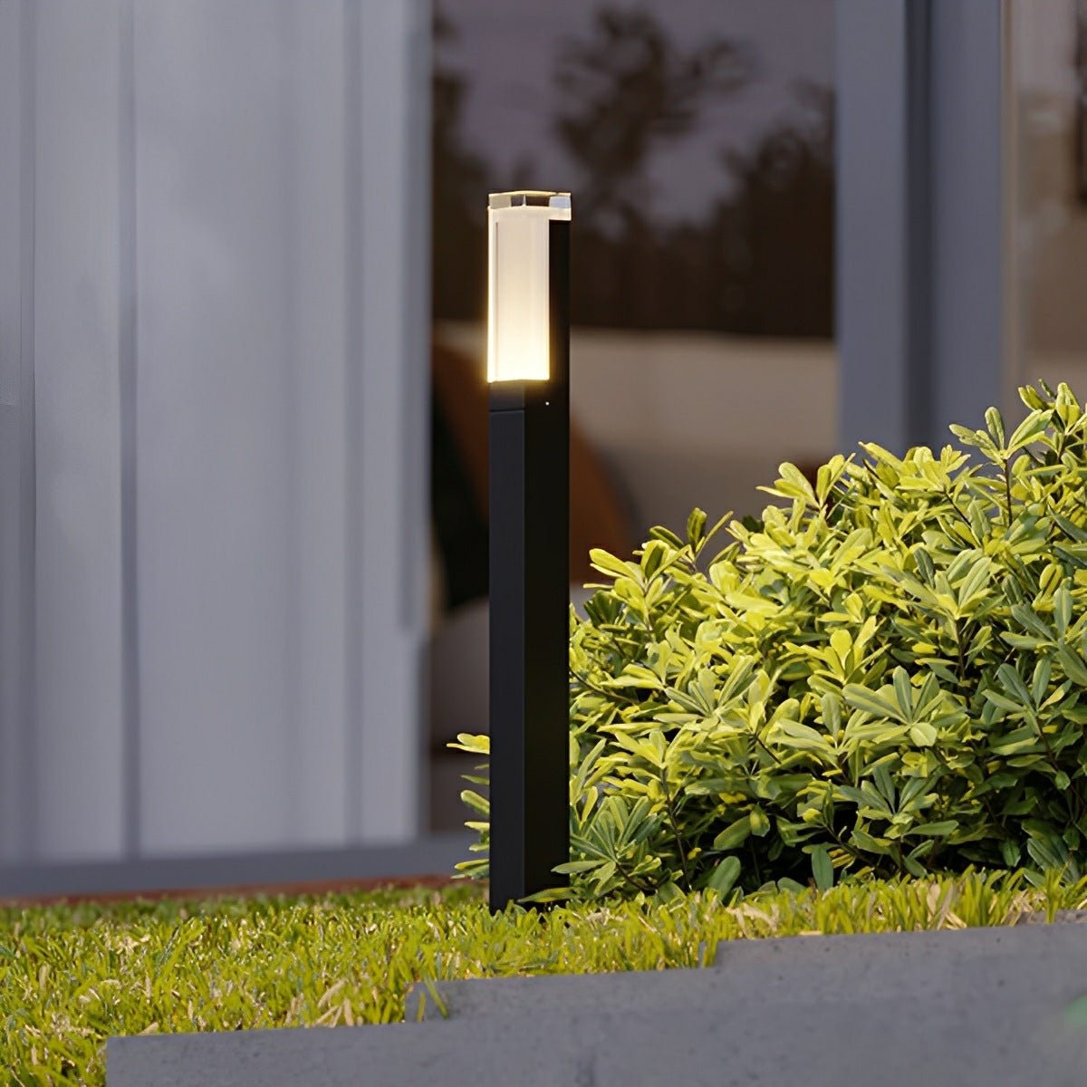 Square Column Modern LED Outdoor Pathway Lights - Flyachilles