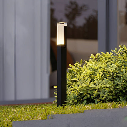 Square Column Modern LED Outdoor Pathway Lights - Flyachilles