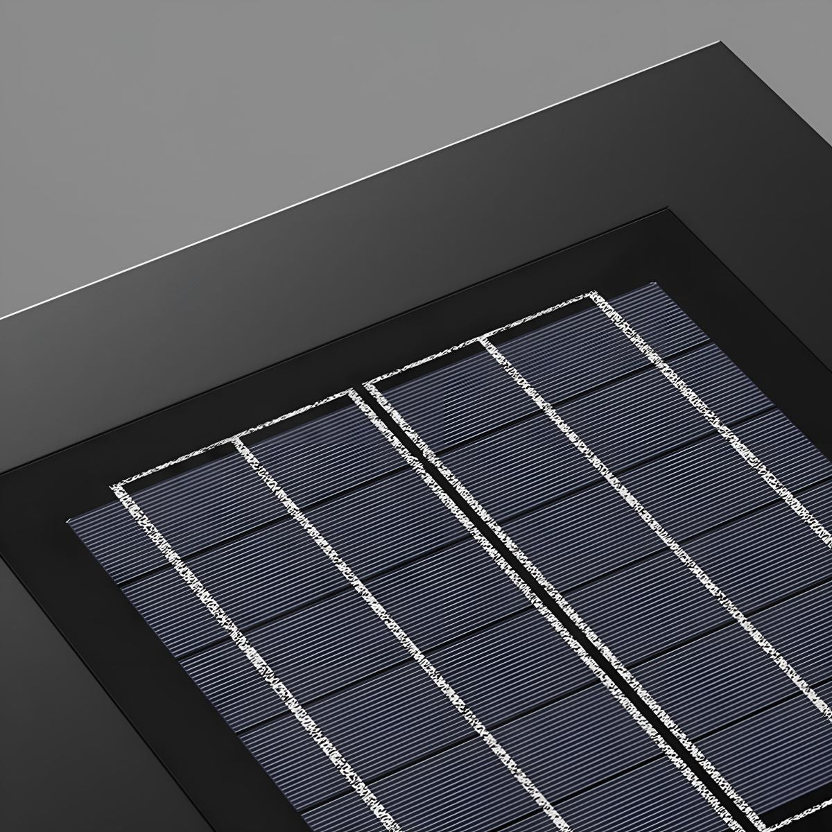 Square Modern Stainless Steel Waterproof Solar LED Outdoor Post Lights - Flyachilles