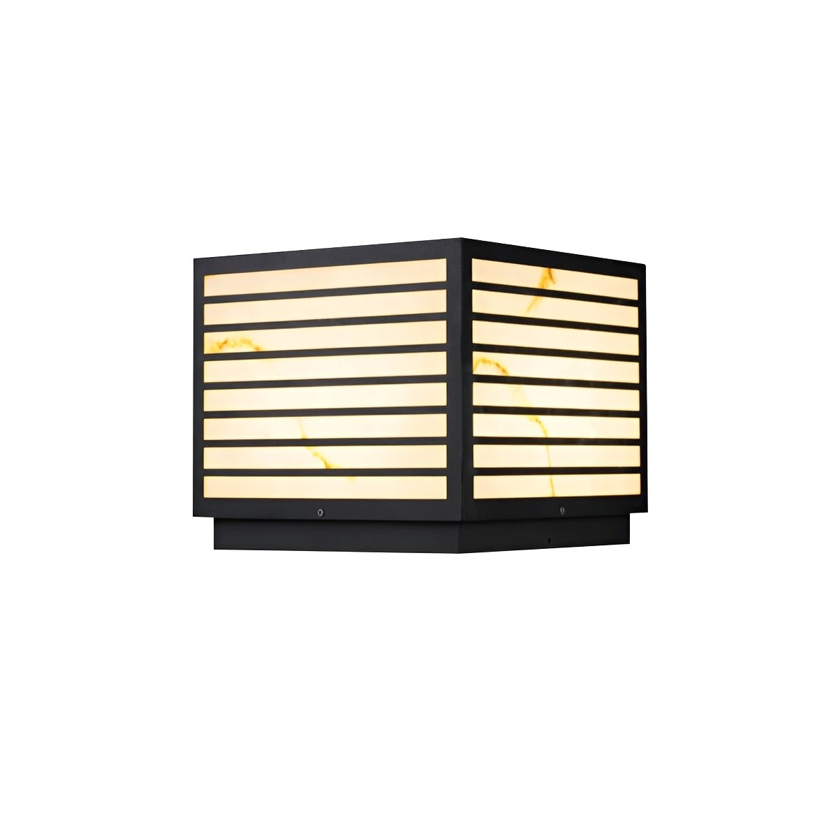 Square Waterproof LED Modern Outdoor Deck Post Lights - Flyachilles
