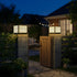 Square Waterproof LED Solar Modern Outdoor Deck Post Lights - Flyachilles