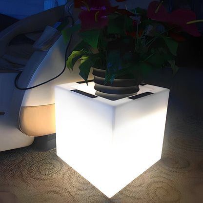 Square Waterproof Multipurpose Garden Lights Solar Flower Pot Lights - Flyachilles