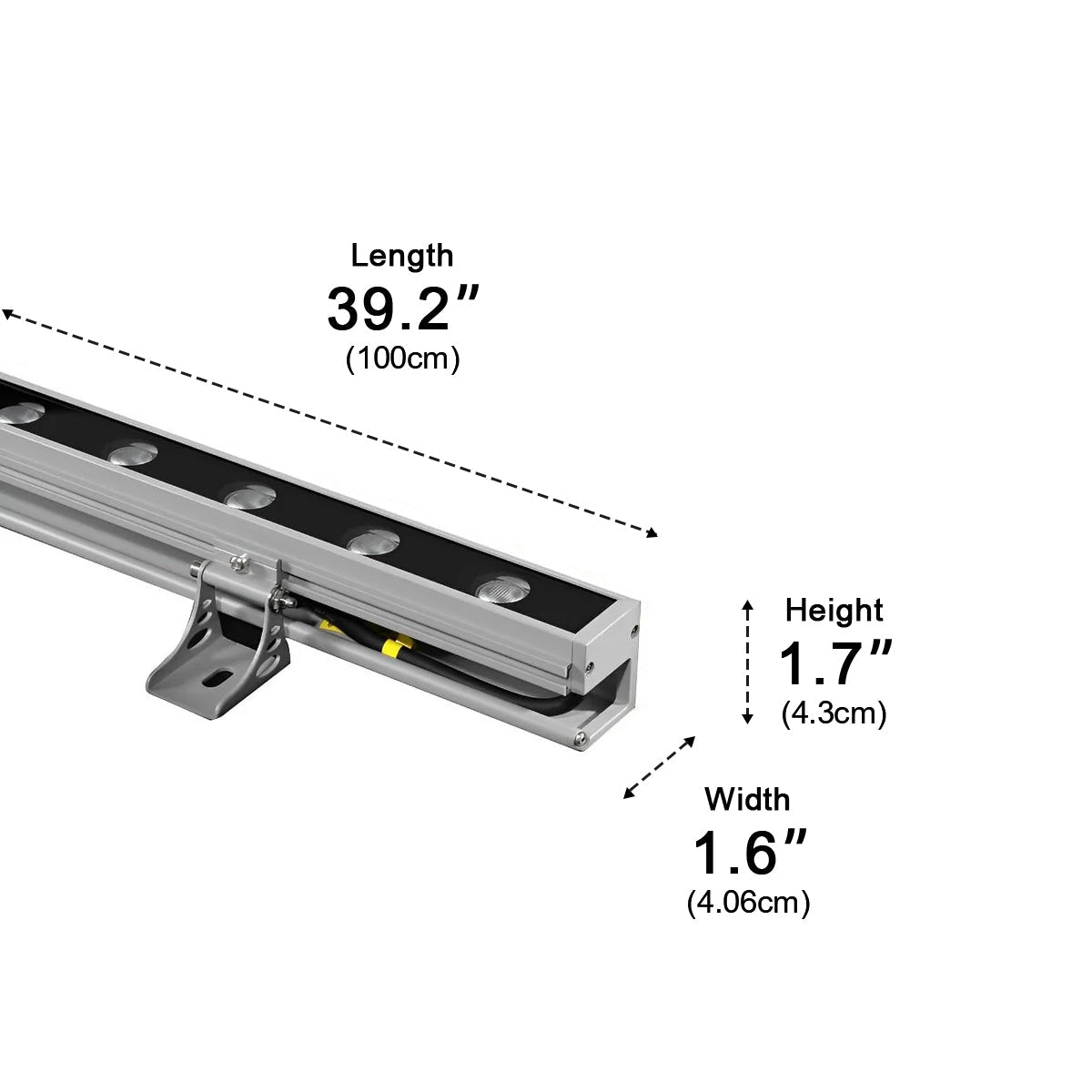Strip Waterproof LED Outdoor Wall Washer Lights - Flyachilles