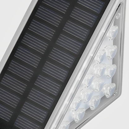 Triangular Intelligent Waterproof LED Solar Outdoor Step Lights Star Stairs - Flyachilles