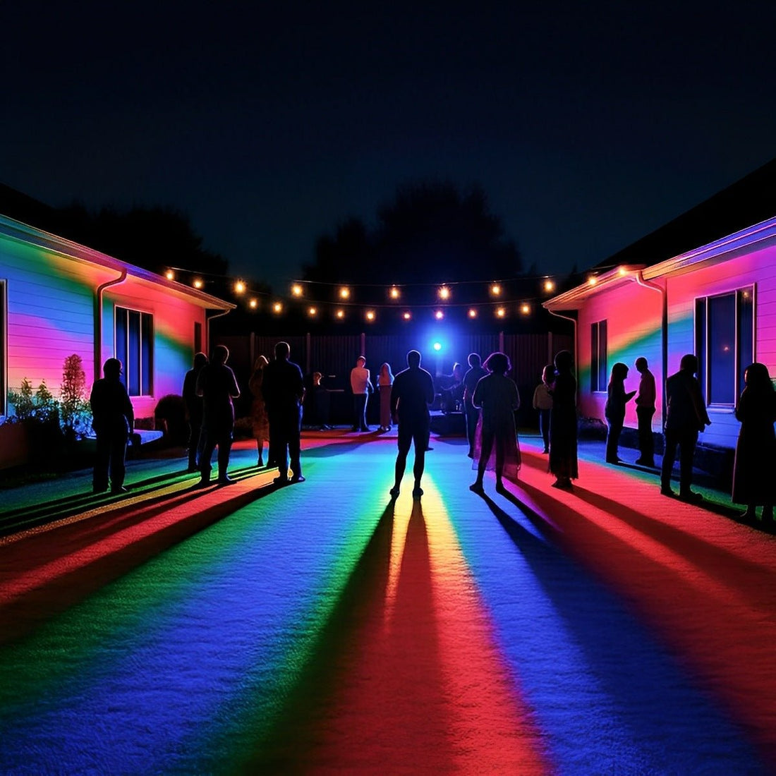 Tunable Outdoor Waterproof RGB LED Spot Light Landscape Tree Lighting With Remote Control - Flyachilles