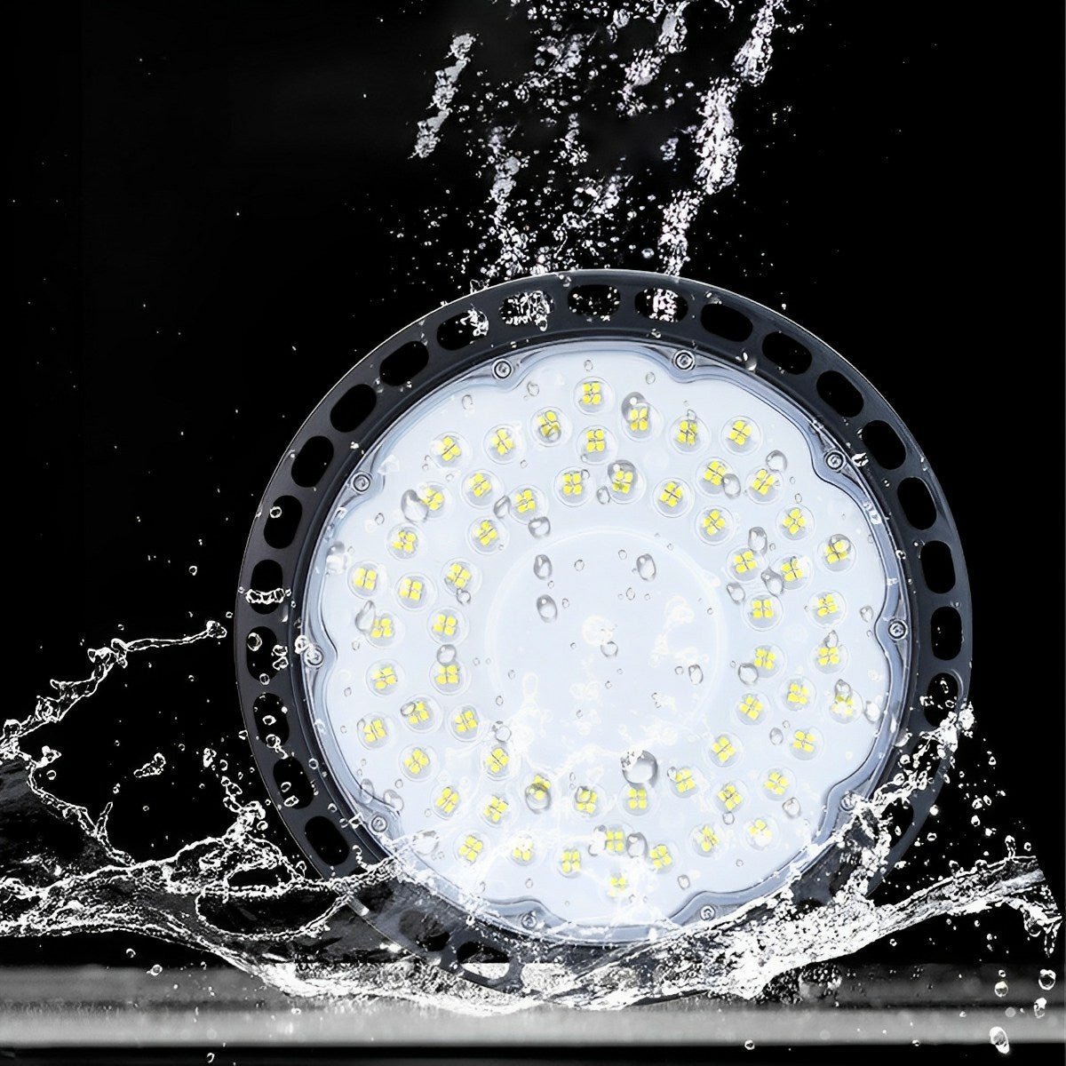 UFO Dish Greenhouse Garage Outdoor Waterproof LED Floodlight - Flyachilles