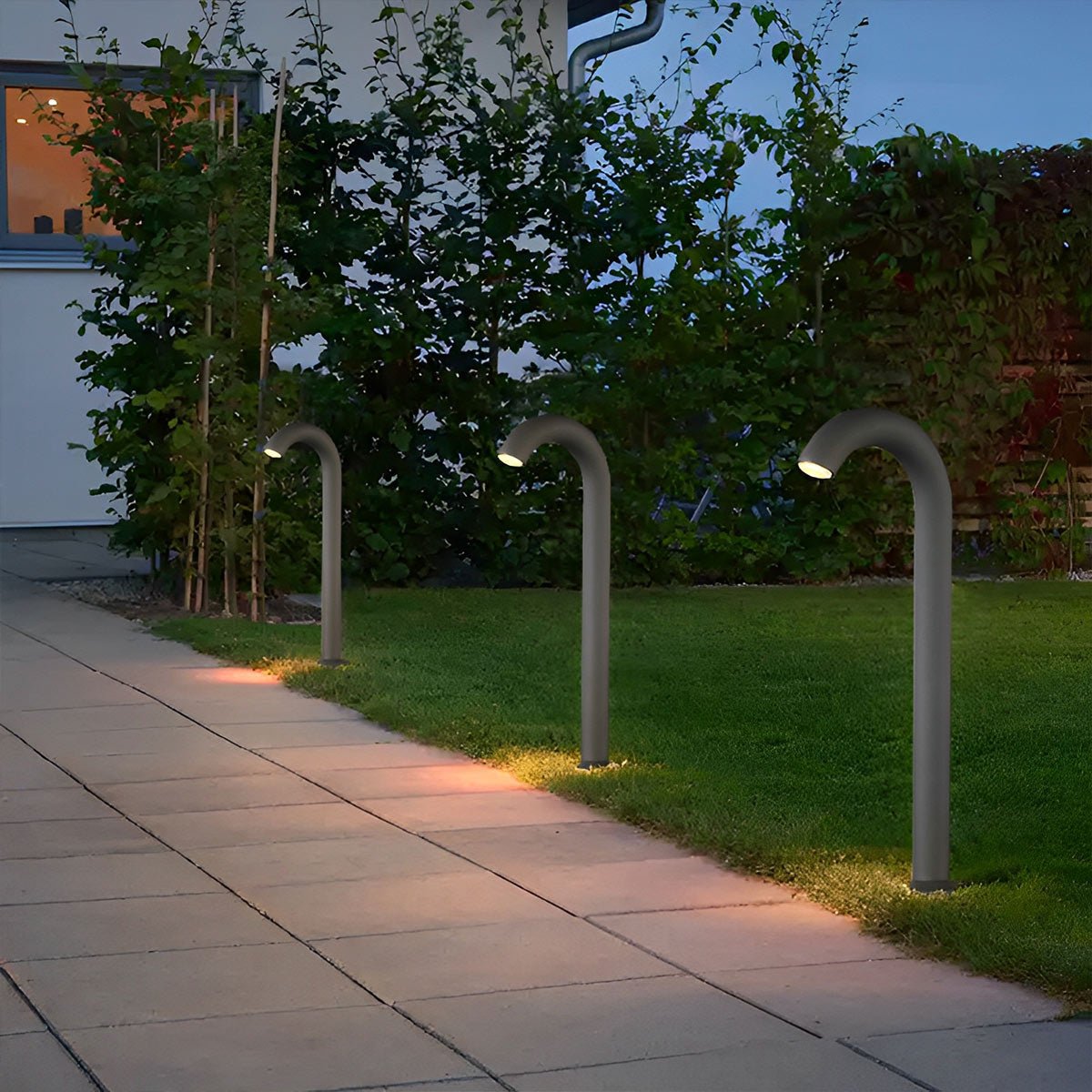 Umbrella Handle Modern Light Water Pipe Waterproof Lawn Landscape Lighting - Flyachilles