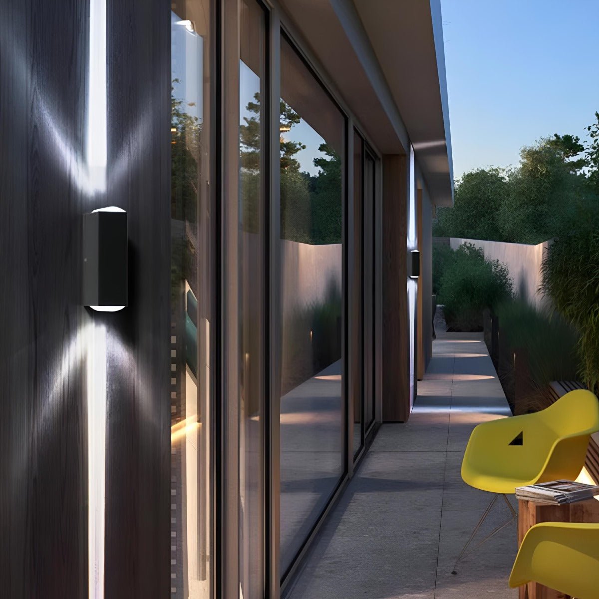 Up and Down LED Wall Light Outdoor Waterproof IP65 Interior Aluminum Corridor Stairs Lighting - Flyachilles