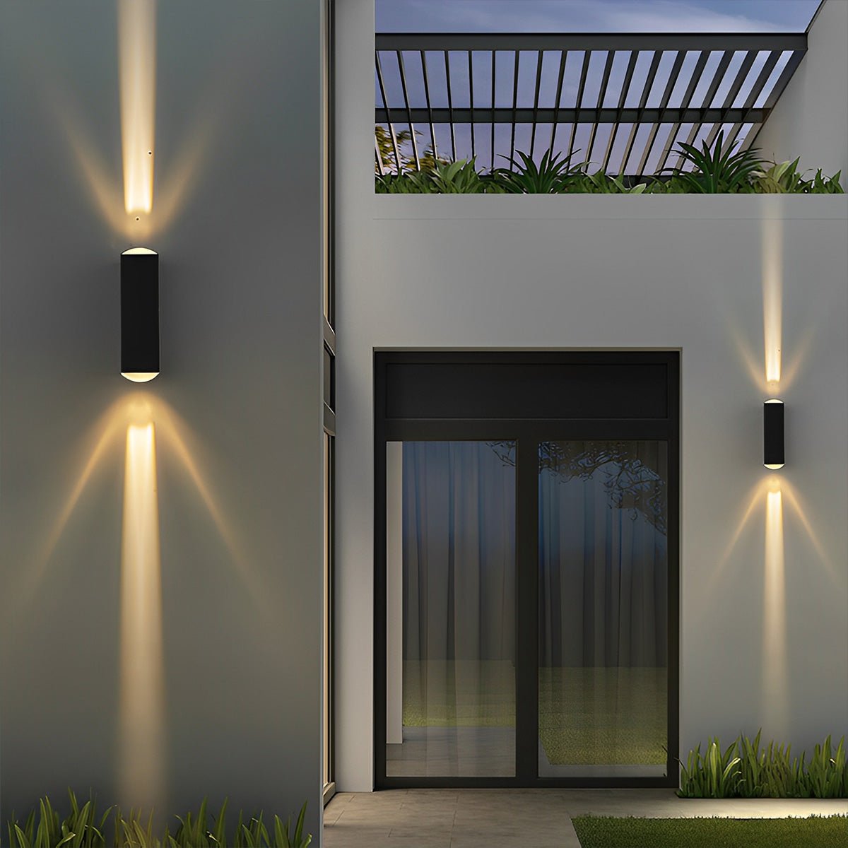 Up and Down LED Wall Light Outdoor Waterproof IP65 Interior Aluminum Corridor Stairs Lighting - Flyachilles