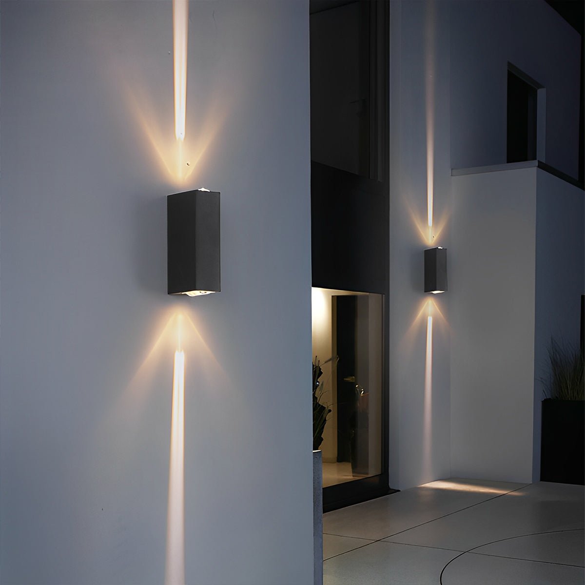 Up and Down LED Wall Light Outdoor Waterproof IP65 Interior Aluminum Corridor Stairs Lighting - Flyachilles