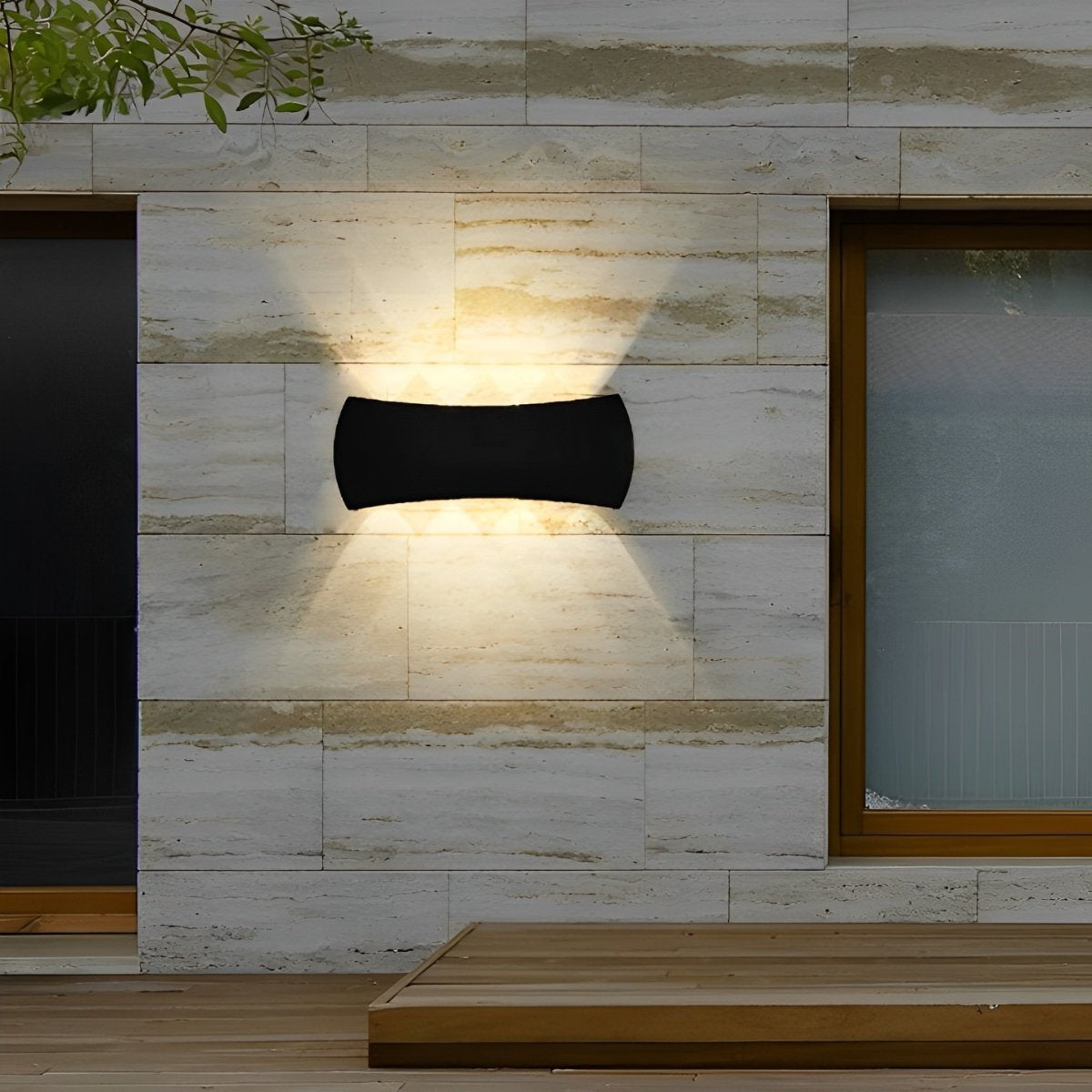 Waterproof Up and Down LED Light Creative Modern Wall Washer Lights ...