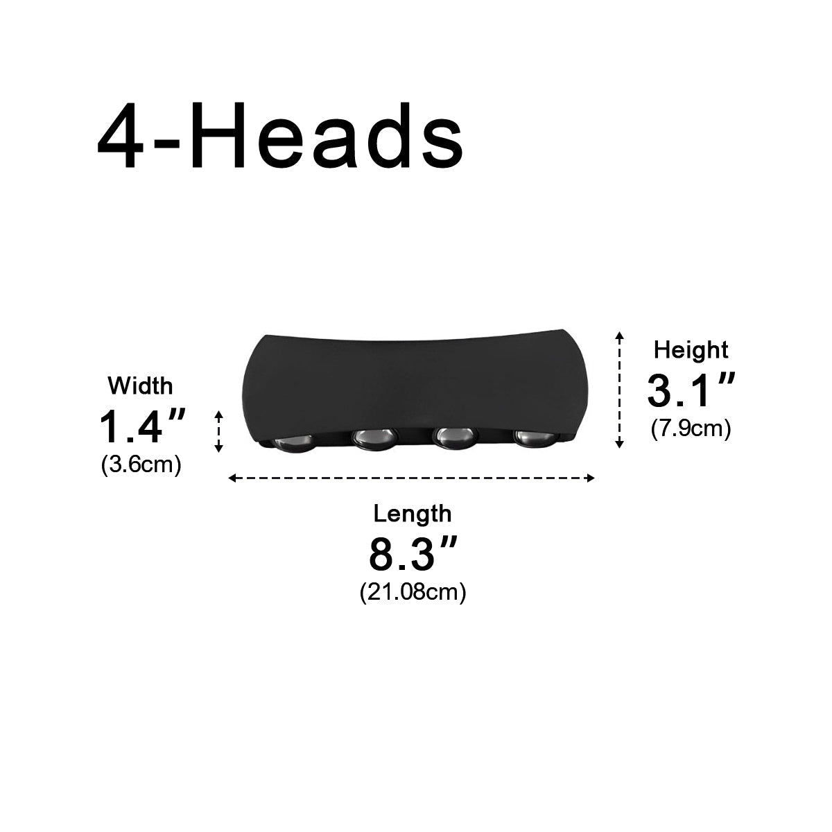 Up and Down Light LED Waterproof Creative Modern Wall Washer Lights - Flyachilles