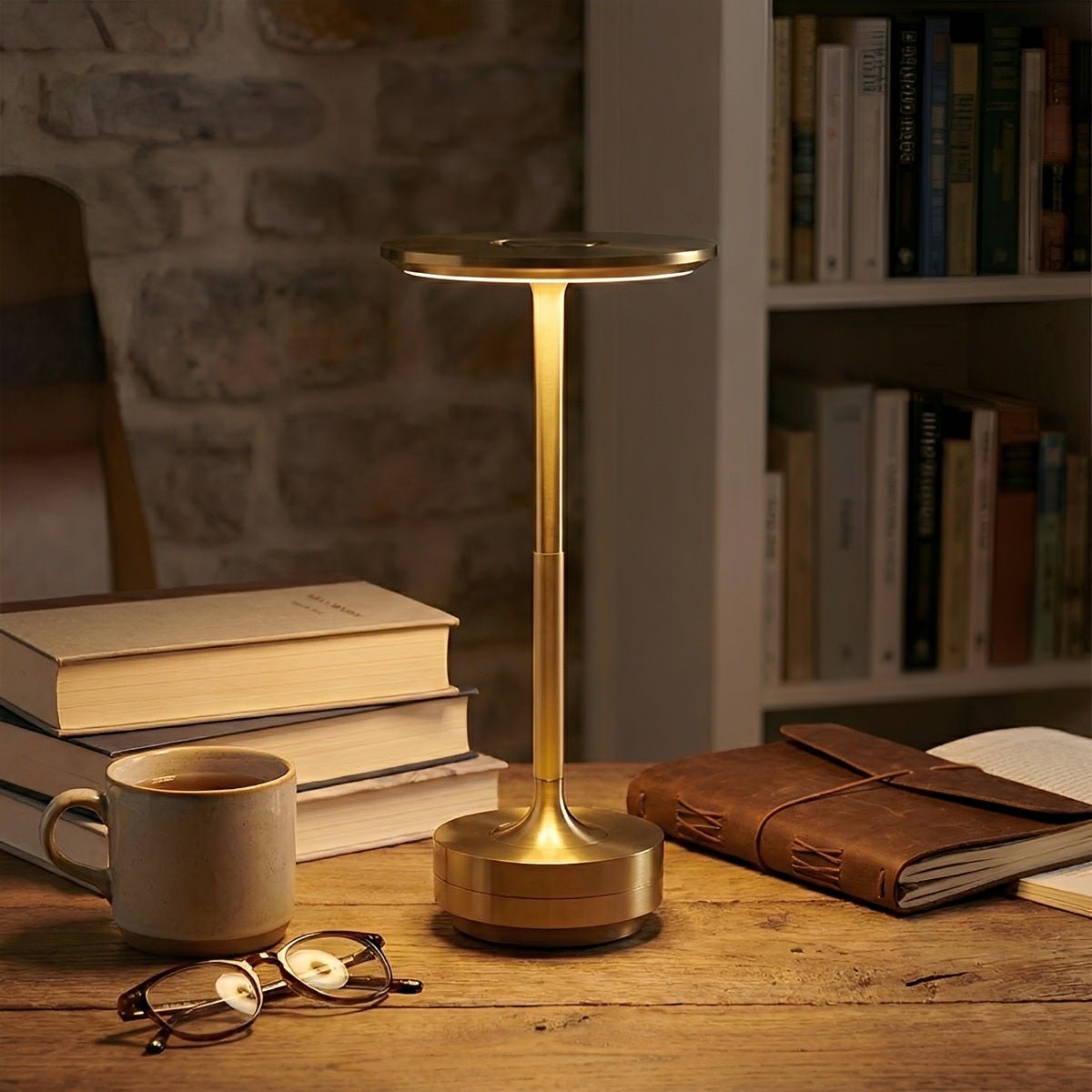 USB Dimmable Dish LED Table Lamp - Flyachilles