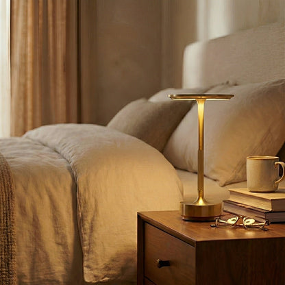 USB Dimmable Dish LED Table Lamp - Flyachilles