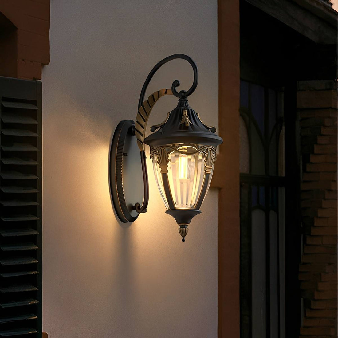Vintage Antique Waterproof Outdoor LED Porch Light Exterior Wall Lights - Flyachilles
