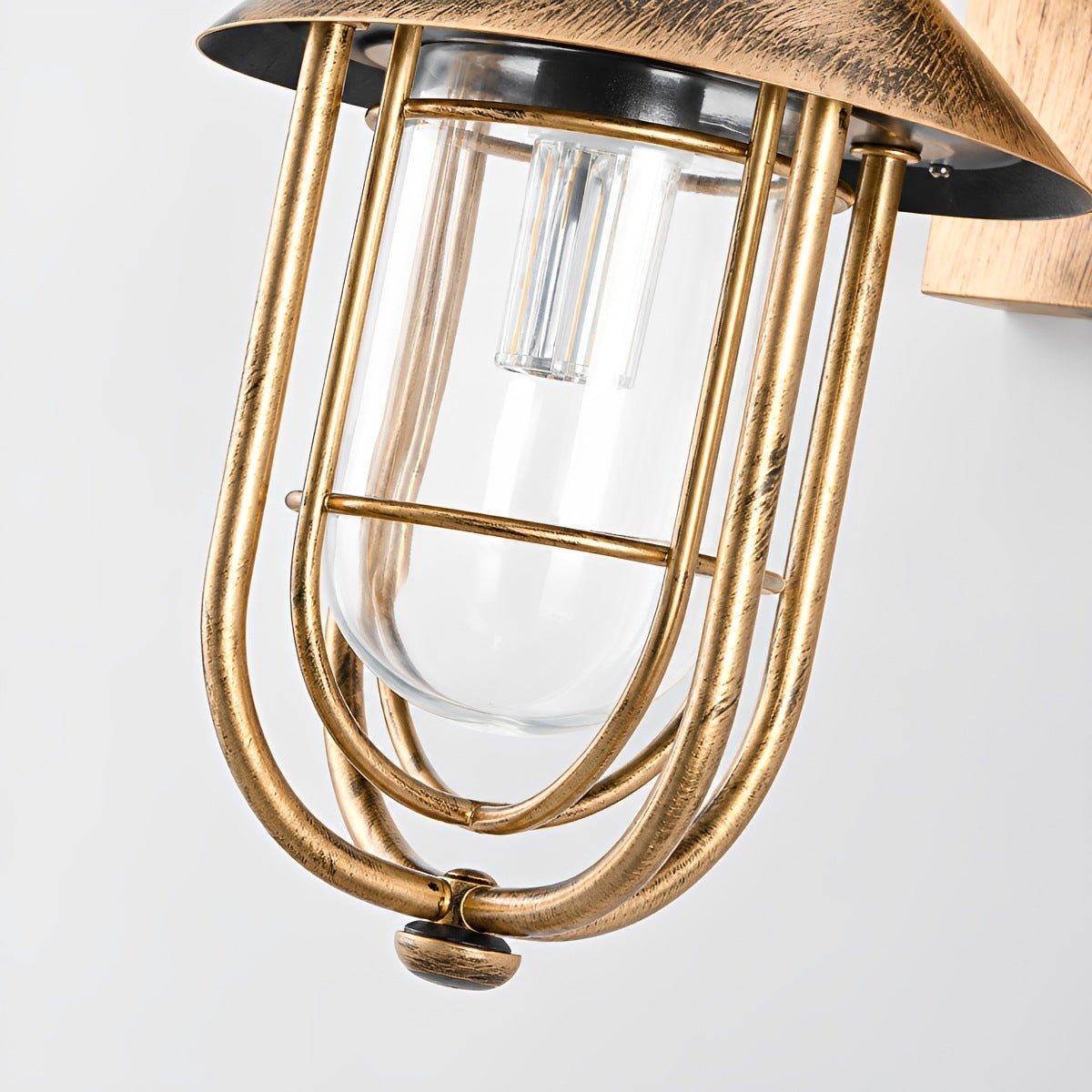 Vintage Classic Waterproof Birdcage Outdoor LED Porch Wall Lights - Flyachilles