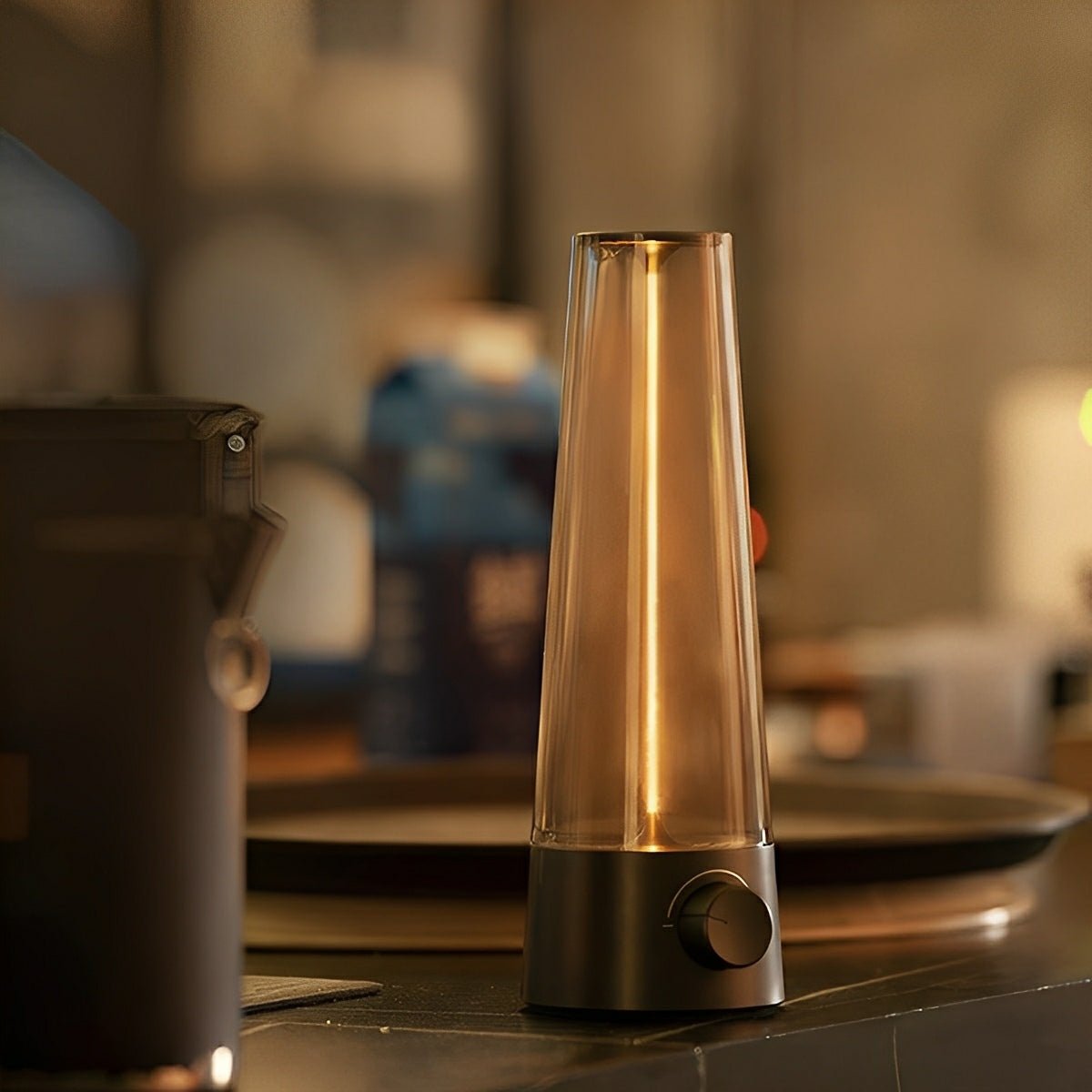 Vintage Cone Dimmable LED Table Lamp Ambient Light - Flyachilles