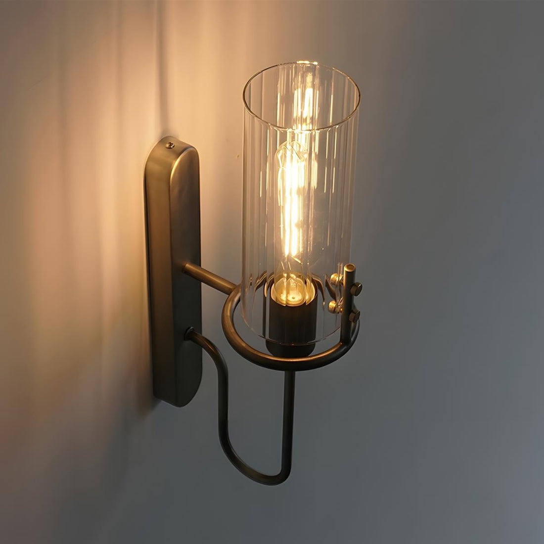 Vintage Luxury Cylinder Crystal LED Indoor Wall Sconces - Flyachilles