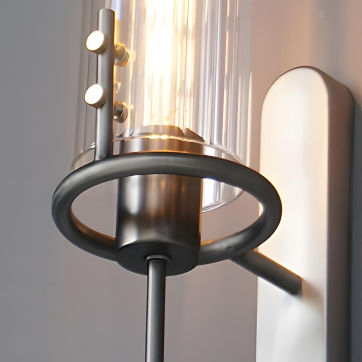 Vintage Luxury Cylinder Crystal LED Indoor Wall Sconces - Flyachilles