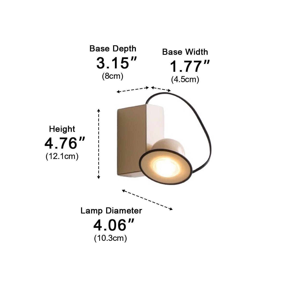 Vintage Minimalist Magnetic LED Wall Sconce - Flyachilles