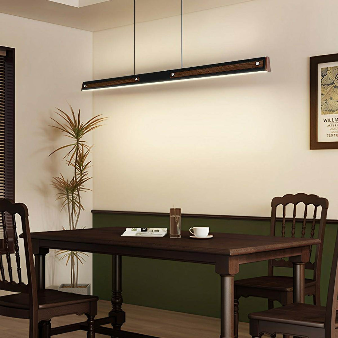 Vintage Minimalist Up and Down Dimmable LED Long Strip Light - Flyachilles