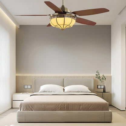 Vintage Reverse Variable Frequency Ceiling Fan Light - Flyachilles