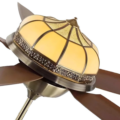 Vintage Reverse Variable Frequency Ceiling Fan Light - Flyachilles