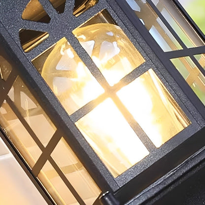 Vintage Rustic Castle Waterproof Outdoor LED Porch Light Wall Lights - Flyachilles