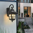 Vintage Rustic Cross Waterproof Outdoor LED Lantern Porch Wall Lights - Flyachilles
