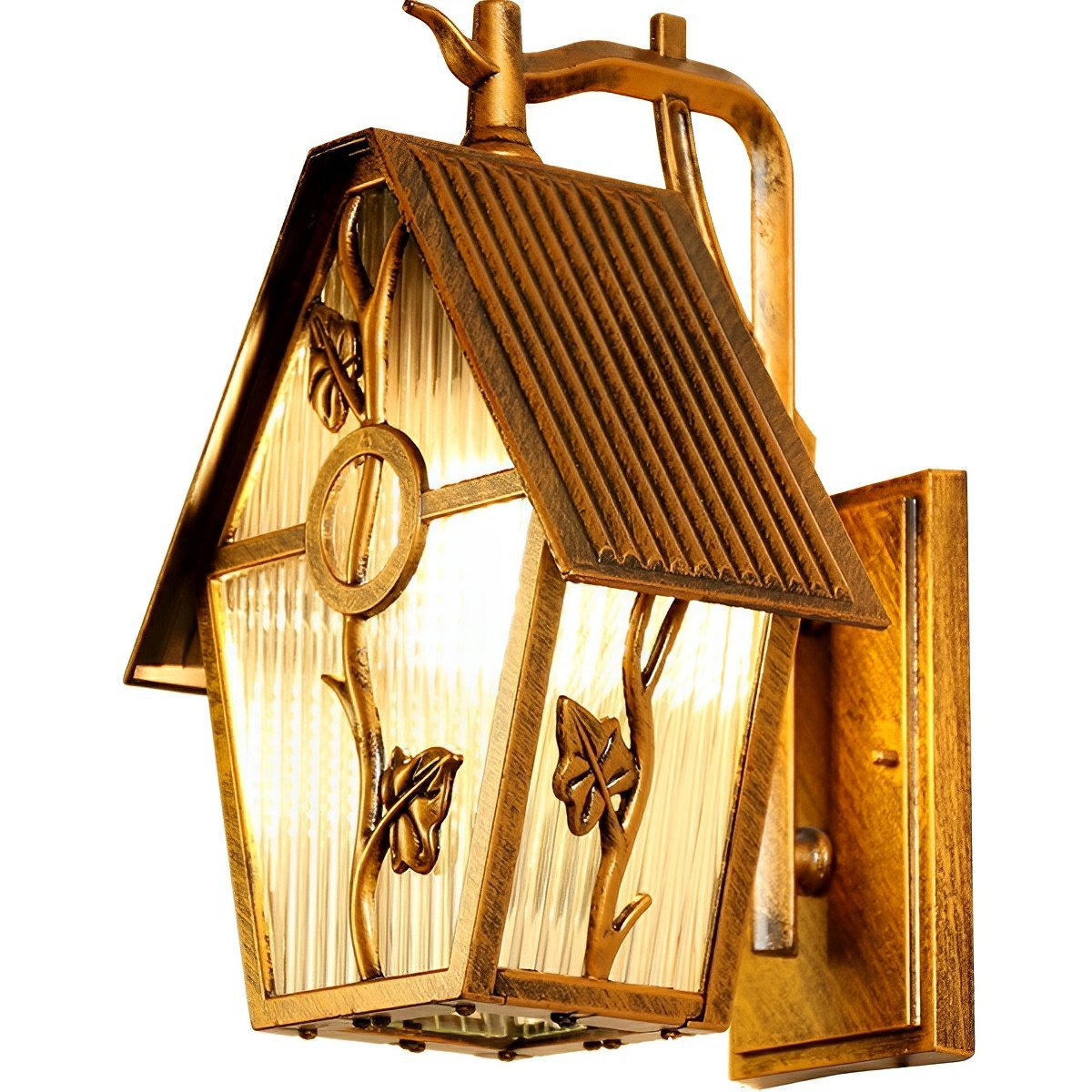 Vintage Rustic House Waterproof Outdoor LED Porch Wall Lights - Flyachilles