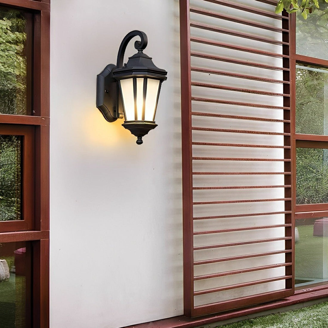 Vintage Rustic Waterproof Outdoor LED Porch Wall Lights - Flyachilles